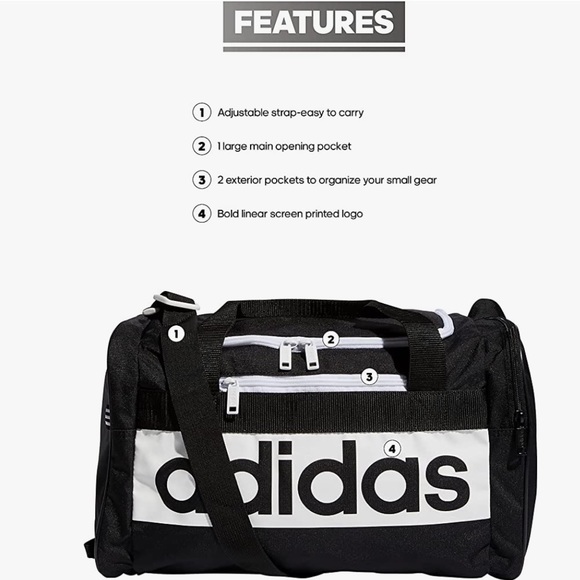 adidas Court Lite Duffel Bag - Picture 3 of 8
